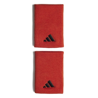 adidas Sweatband Wrist Jumbo #23 red - 2 pieces